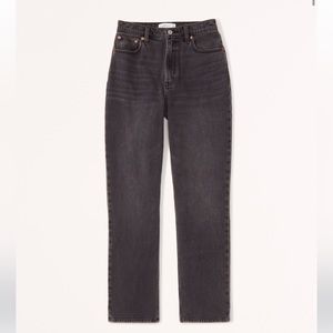 Abercrombie Curve Love Ultra High Rise 90s Straight Jean